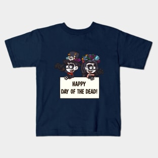 Happy Day Of The Dead Kids Kids T-Shirt